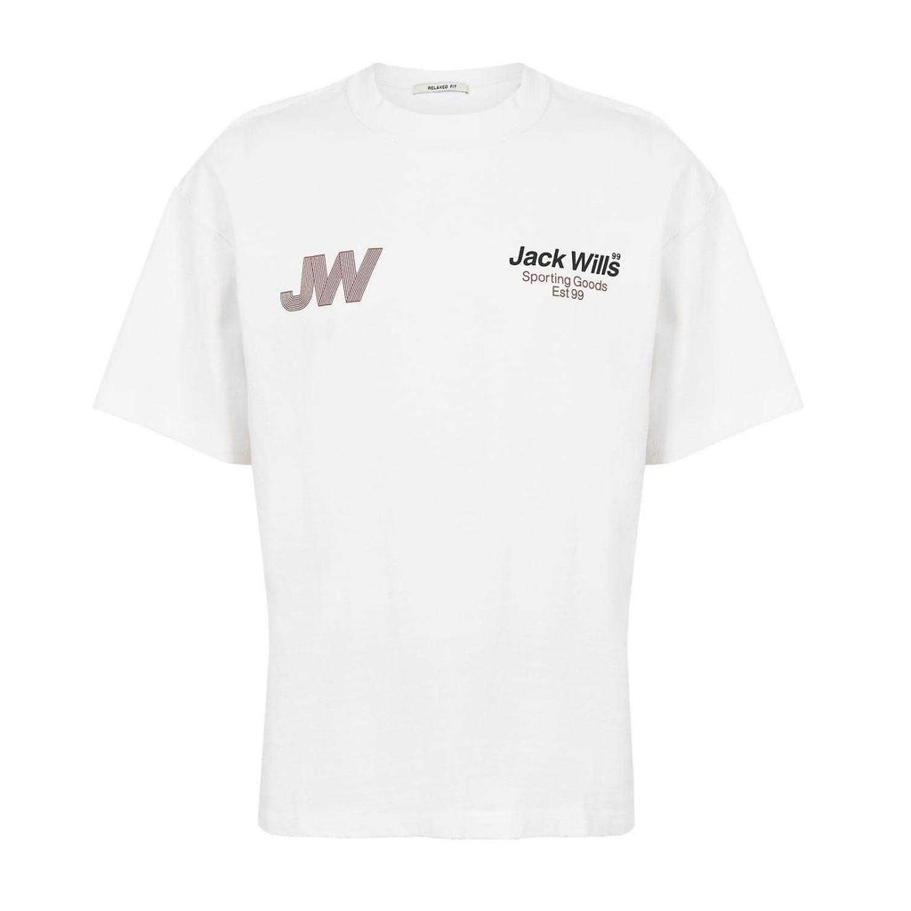 Jack Wills Mens Lettering T-Shirt