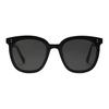 Gentle Monster Myma-01 Square Sunglasses With Letter Engraving Unisex Sunglasses Black MYMA-01