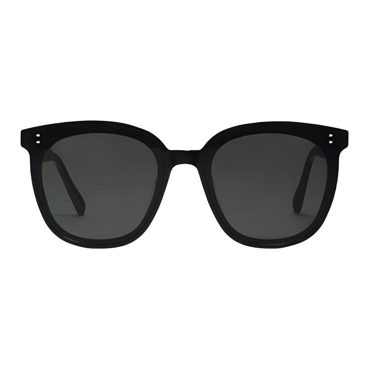 Gentle Monster Myma-01 Square Sunglasses With Letter Engraving Unisex Sunglasses Black MYMA-01