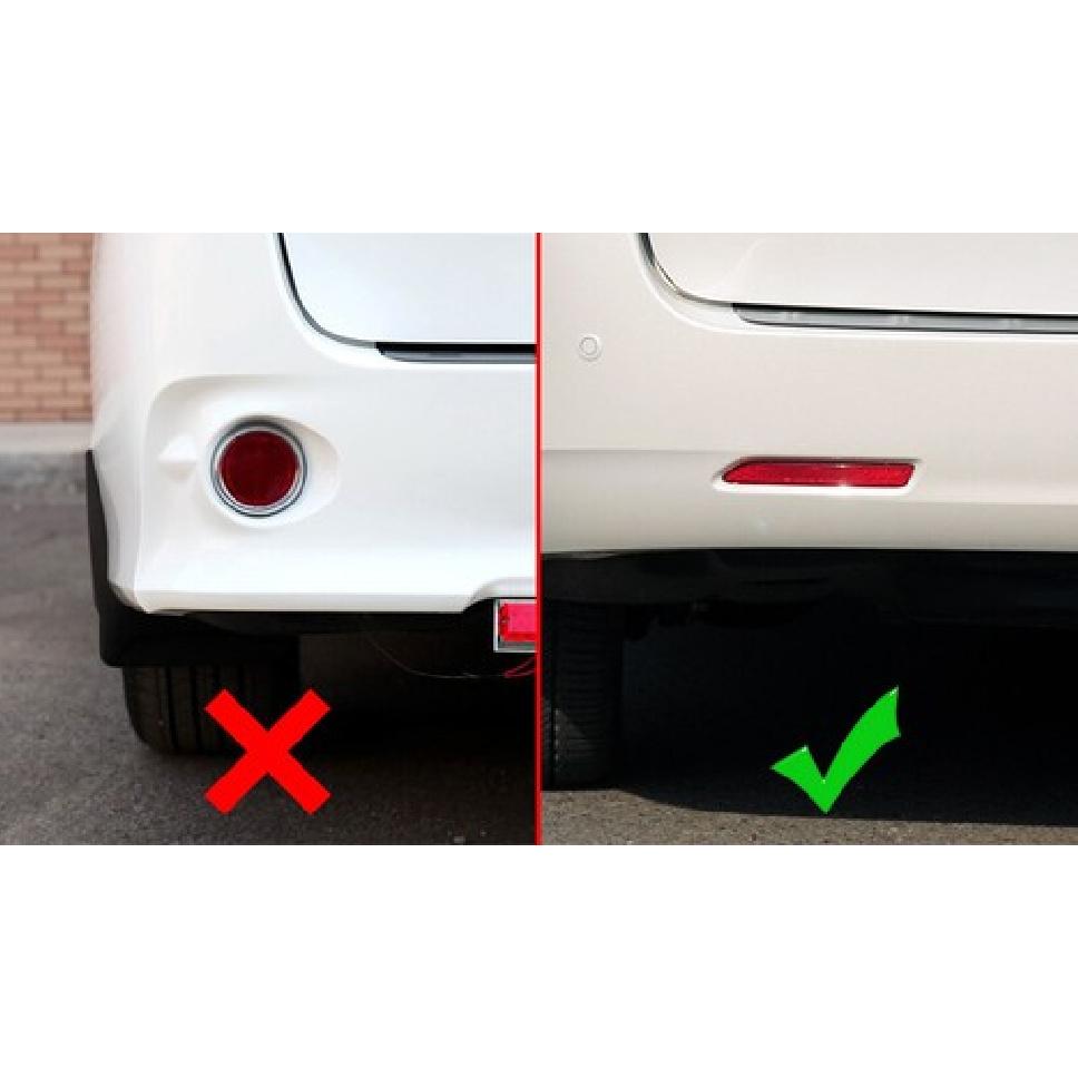 Rear Bumper Reflector Cover For Toyota Sienna 2011- Fog Light Surrounds