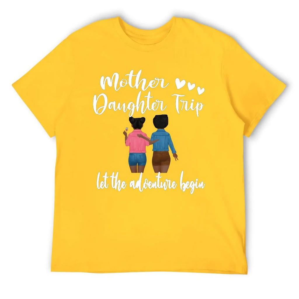 Crewneck Mother's Day Black Daughter Trip Vacation Travel Vacay T-shirt Sport Tees Top Quality Funny Novelty Leisure USA Size