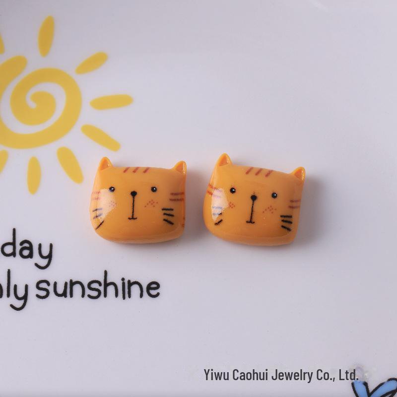 

Блестящая милая заколка для волос в виде мультяшного животного: Аксессуары для самостоятельного изготовления слона и лягушки