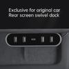 For Car 3/Y Glovebox Hub Ports Fast Charging Adapter Docking Station Spiliter