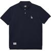 New Era MLB Los Angeles Dodgers Logo Pattern Short Sleeve American Polo Shirt Unisex polo shirts Navy-Blue 14341335