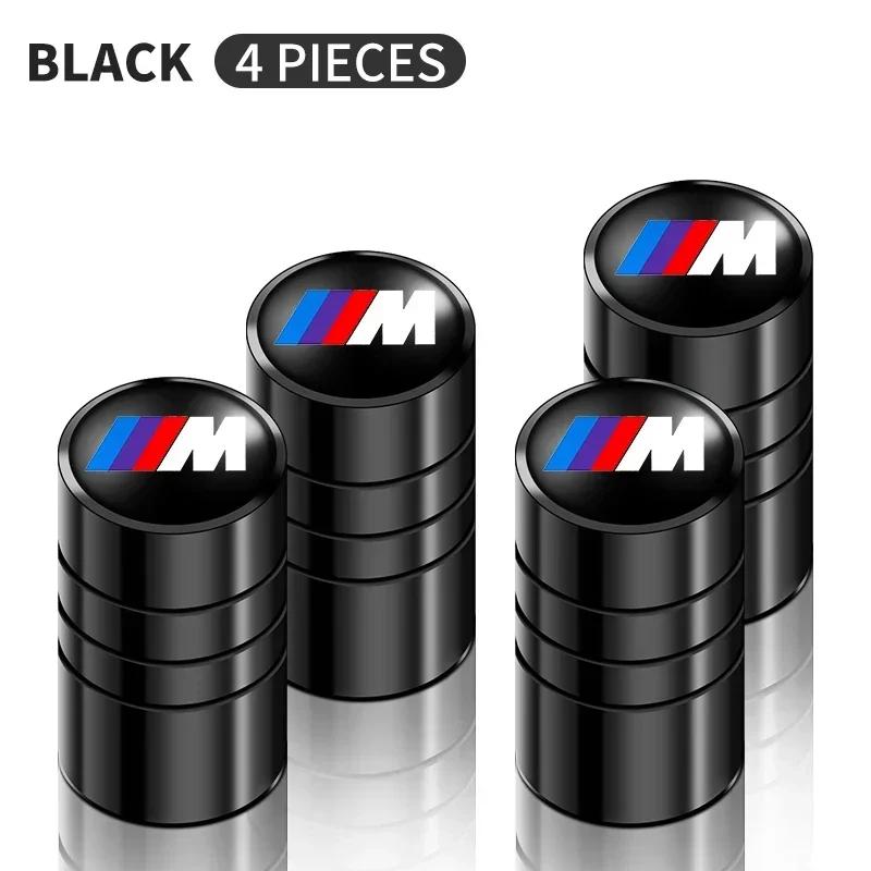 4pcs Car Badges Wheel Tire Valve Stem Caps Auto Accessories For BMW M Performance E36 E60 E90 X2 X1 X3 X5 E46 E39 E70 M3 M5 M6