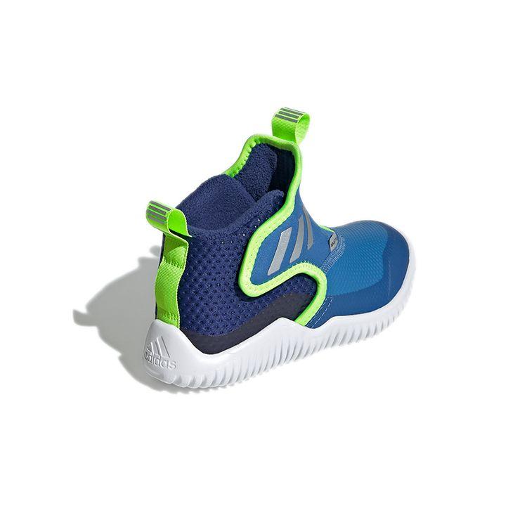 Adidas Rapidazen Mid C Velcro Non-Slip Durable Mid-Top Kids Running Shoes Kids Running Shoes Deep-Blue GZ0198