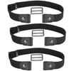 3 Set Elastic Belt Fashion Stretch with Buckle Clothing Accessories for Woman Man