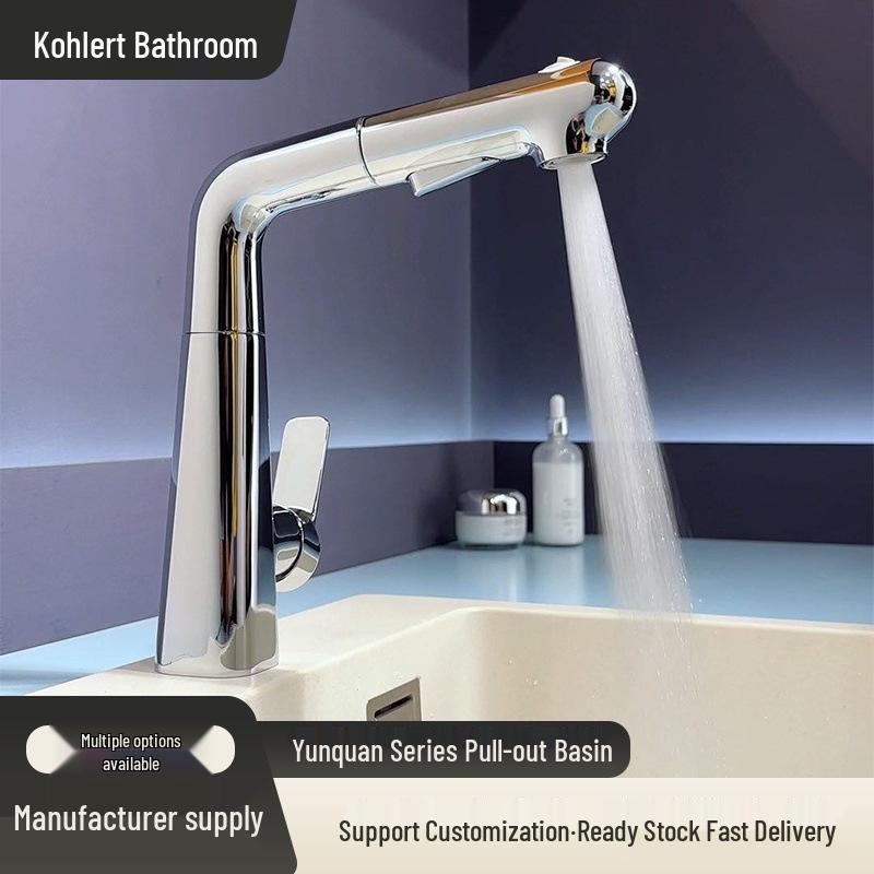 Pull-out Double Outlet Hot & Cold