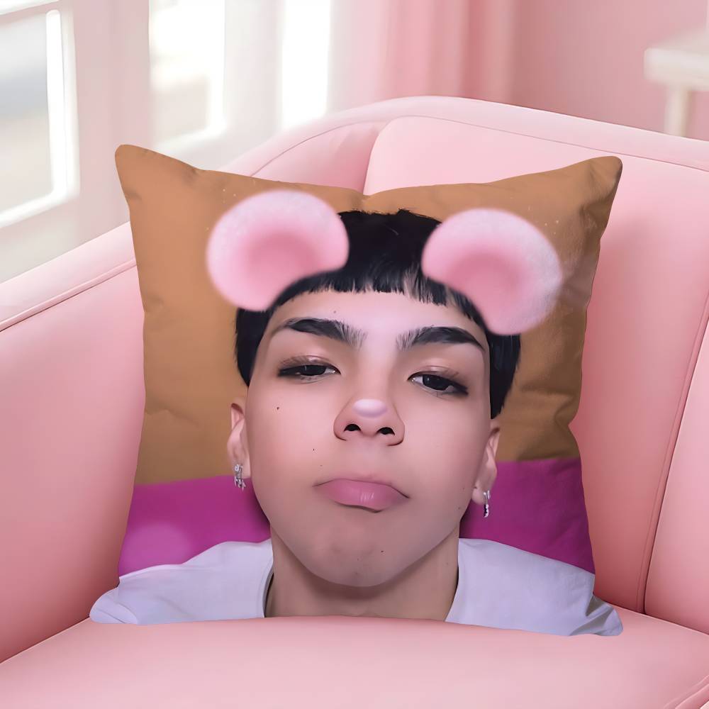 MMilo J Singer 111 Anime Celebrity Merchandise AllMatch Printed Pillow Case Sofa Car Office Room Decoration Protector