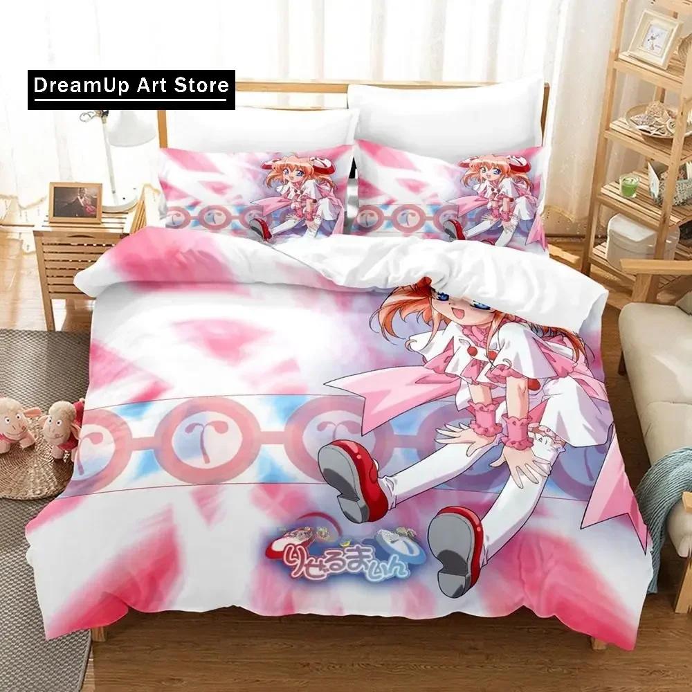 3D Print Fashion Anime Rizelmine Bedding Set Boys Girls Single Twin Queen Full Size Duvet Cover Pillowcase Bed Adult Bedroom
