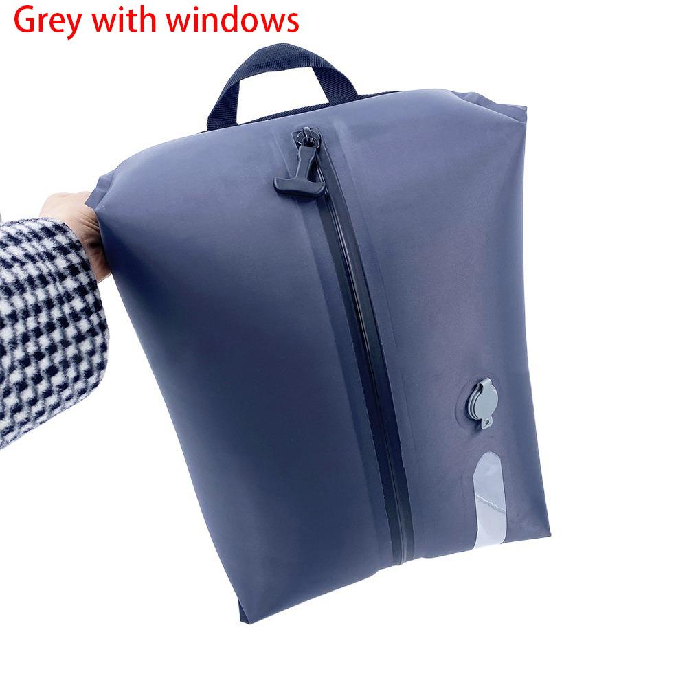 Reusable Vacuum Bags for Travel Waterproof Dustproof Travel Compression Bag Space Saver Black Luggage Vacuum Storage Bag 3700₽
