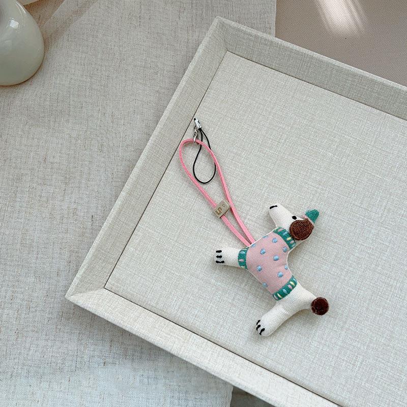 Tierpuppen-Serie Schlüsselanhänger Taschenanhänger Niedlicher Gänseanhänger Autoschlüssel Geschenke