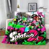 3D Cartoon game Splatoon Printed blanket Flannel Warm blankets Soft and comfortable blanket bed linings cubre cama Birthday Gift
