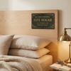 Vintage Metal Sign Que Dios Bendiga Este Hogar Decorative Wall Plaque for Home Interior Outdoor Use Rustic Style