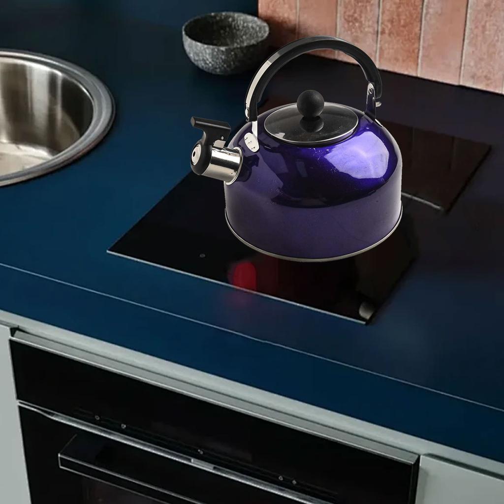 Portable 2L Whistling Kettle Made of Stainless Steel Perfect for Camping Trips