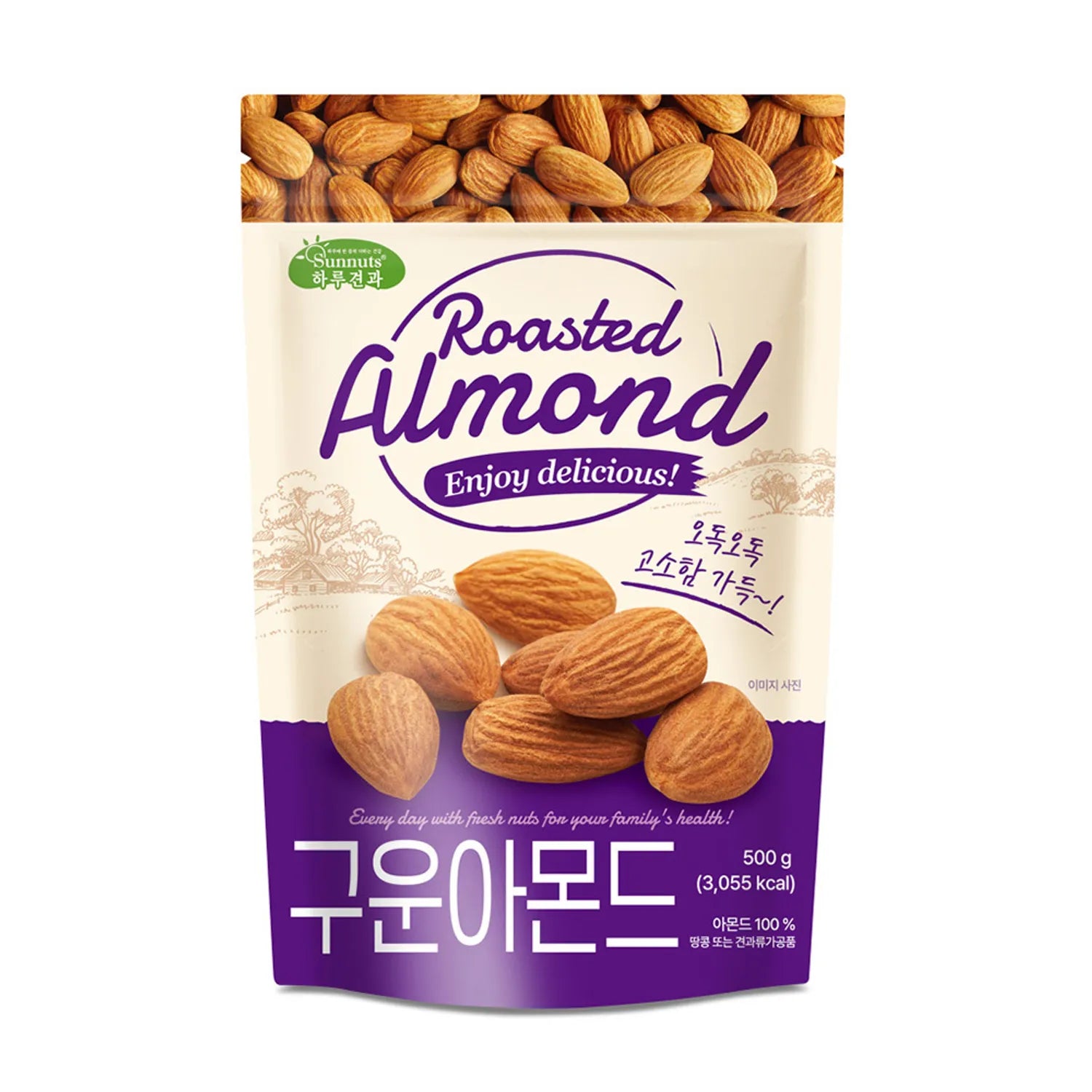 Daily Nut Roasted Almond 500g 500g