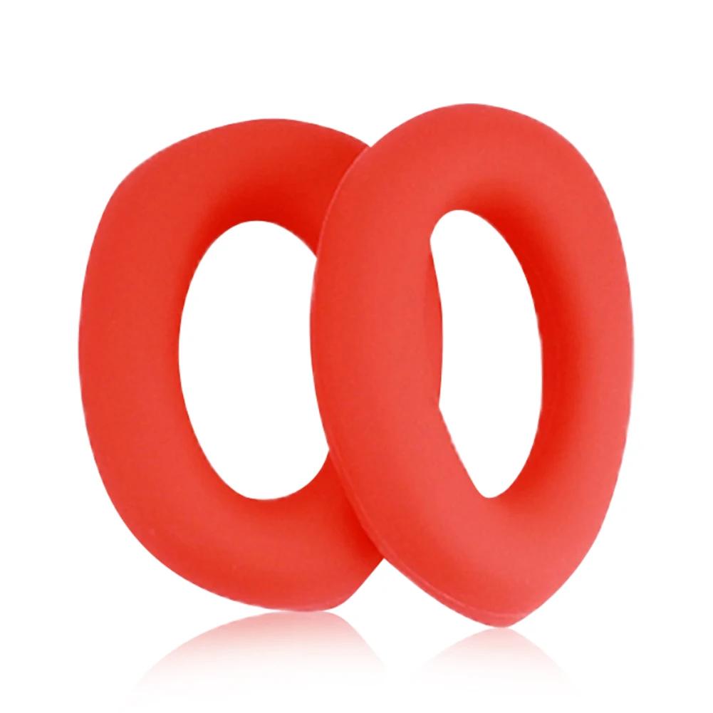 2PCS Silicone Earpad Covers Headphone Cushion Covers Replacement Washable Noise Reduction for Sony WH-1000XM5 Earphone