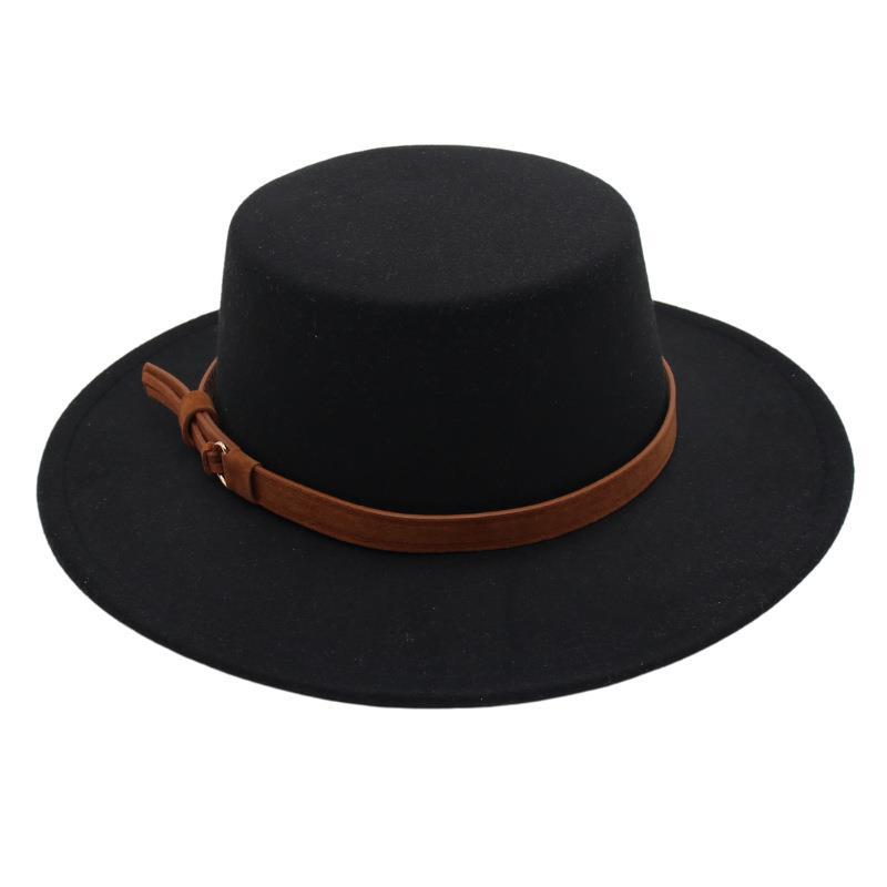 

Темпераментний Циліндр Ремінь з Леопардовим Принтом Пряжка для Ременя Нішевий Джазовий Капелюх Чоловічий та Жіночий Тренд Фетровий Капелюх Сценічний Виступ Вовняний Капелюх One size fits all чорний