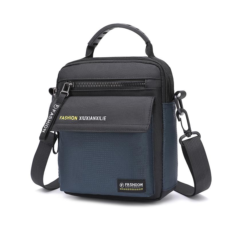 2024 neue Schulter Messenger Bag Casual Herrentasche tragbare Aktentasche Nylon wasserdichte Outdoor-Tasche Mann Messenger Bags Handtaschen