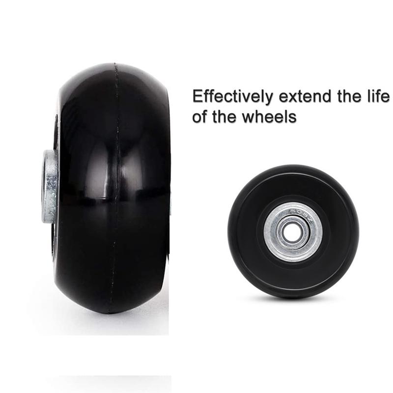 Bun-1 Pereche Roți cu Scripete pentru Valiză Troler Accesorii Universale Roți Valiză 20-28 Inch Pentru Bagaj