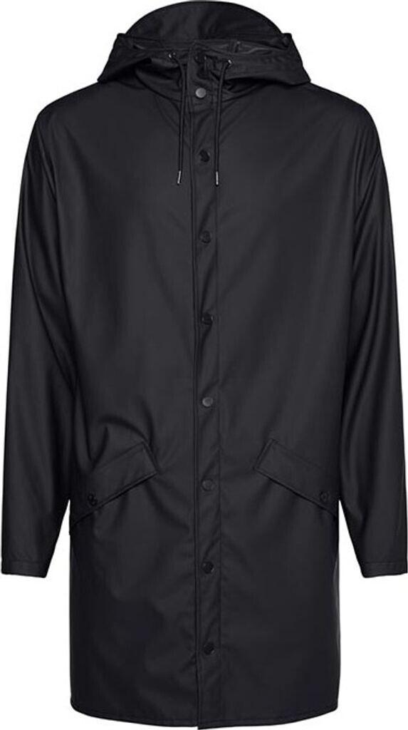 Куртка Rains Unisex Long Jacket (12020) черная