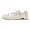 Li Ning Moon White 3 Couro Sintético Antiderrapante Amortecimento Resistente à Abrasão Cano Baixo Tênis de Skate Masculino AGCV077-4