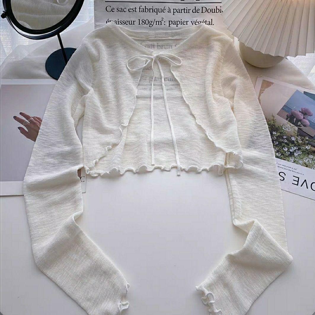 

Women s 2024 Lightweight Ice Silk Sun Protection Cardigan Shawl L (53-62 kg)