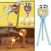 Mini LED Night Light Cute Octopus Portable Reading Desk Lamp Desktop Ornament Bedroom Table Lights Children Holiday Gifts