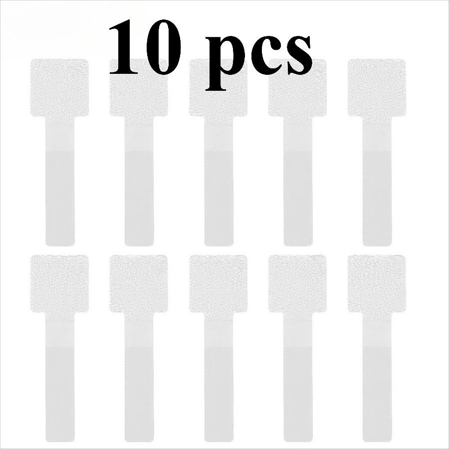 

10 Black/white Cable Ties, Black and White Cable Organizer, Used for Data Cable Management and Desktop Computers 10pcs
