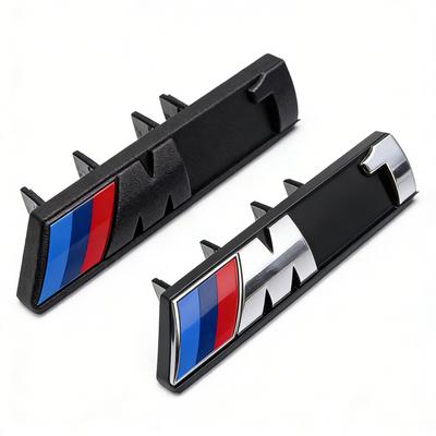 3D ABS M4 Logo Auto Frontgrill Plakette Emblem Schnalle Passend für BMW E39 E60 F10 F18 G30 G38 E63 F02 G12 G70 Auto Außen Tuning Zubehör