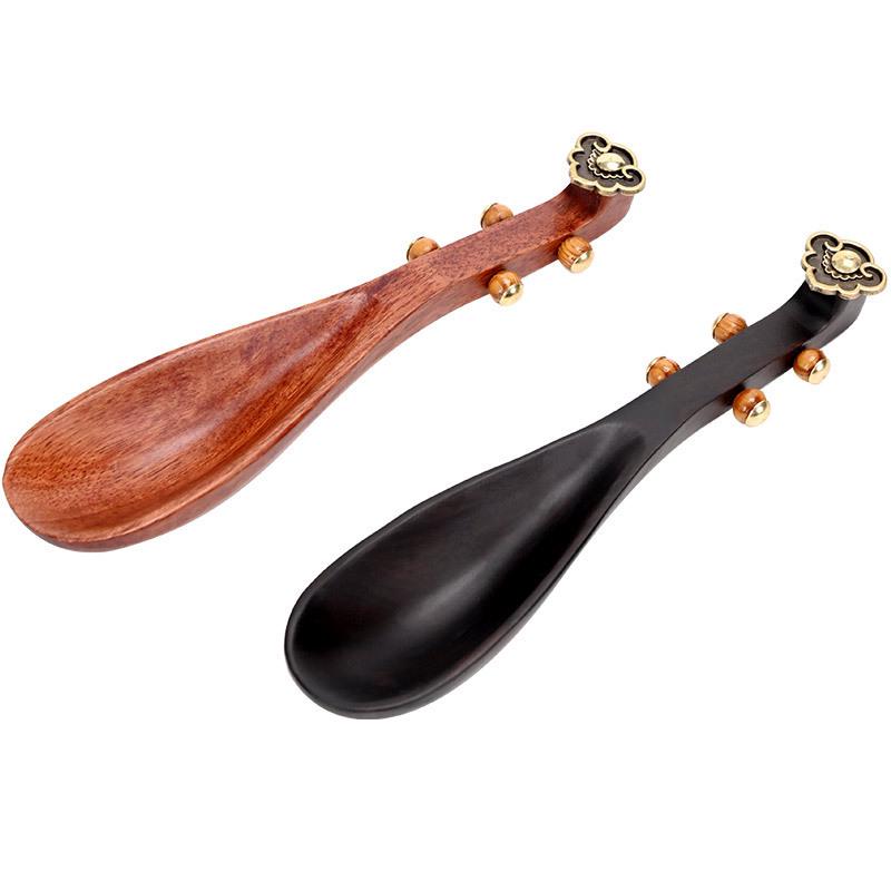 Ebony Wood Tea Scoop for Gongfu Tea Ceremony
