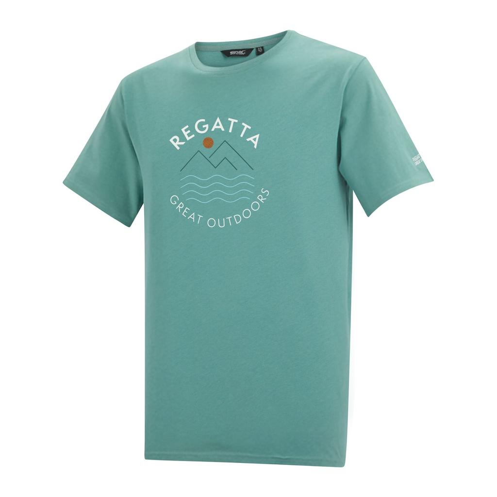 Regatta Mens Cline IX Wavy Lines T-Shirt