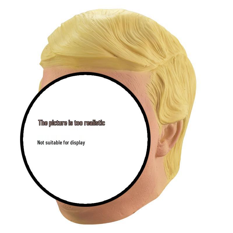 US President Chuan Chuan Halloween Latex Mask & Makeup Set