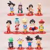 Dragon Ball Z Super Saiyan Son Goku Anime Model Son Gohan Vegeta Broly Piccolo Majin Buu Set Action Figurine Model Gifts Plaything
