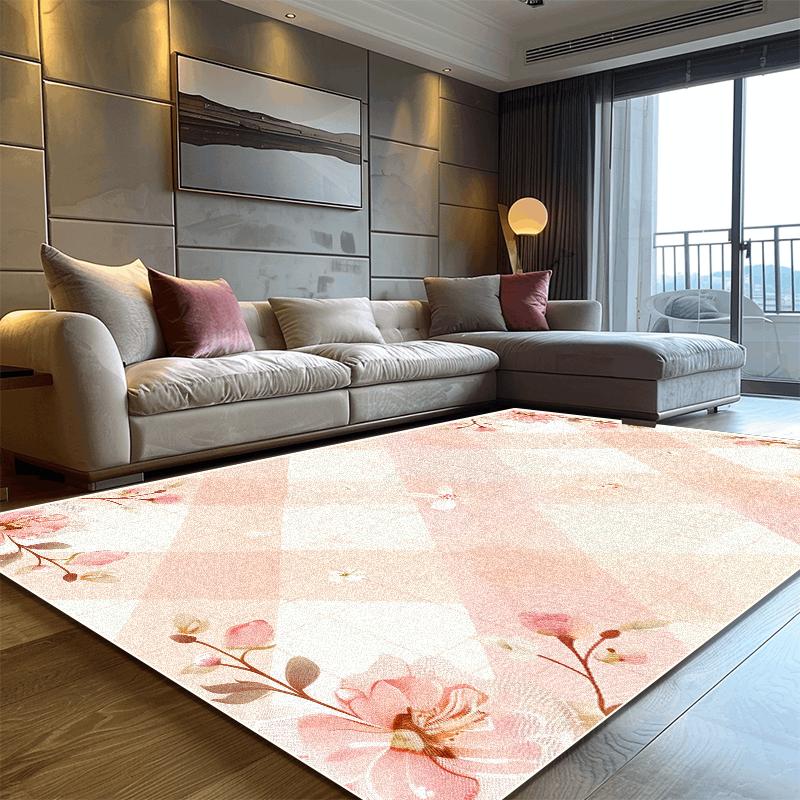 Modern Pink Geometric Carpet for Living Room Large Area Decoration Home Rugs for Bedroom Soft Non-slip 200x300 Lounge Sofa Mat