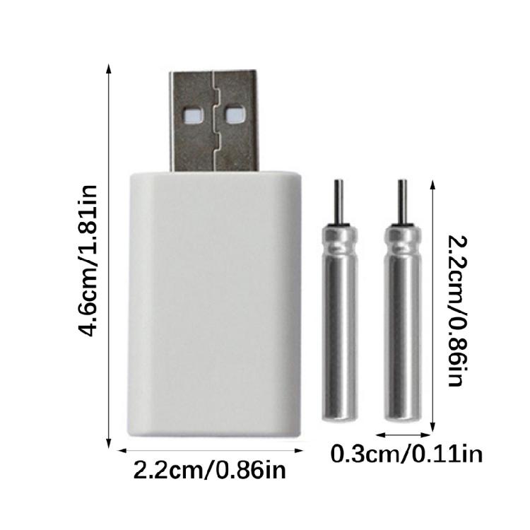 2 In 1 CR322 Charging System Double USB Port Design For Fishing Float Devices Batteries Included