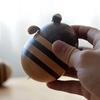 2025 New Little Bee Toothpick Box Creative Toothpick Tube, Dining Room Living Room Wooden Cute Toothpick Jar