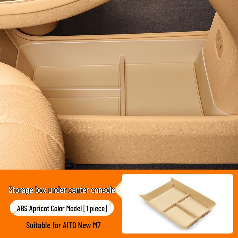 AITO M7 Center Console Storage Box - Interior Decoration & Modification Accessory