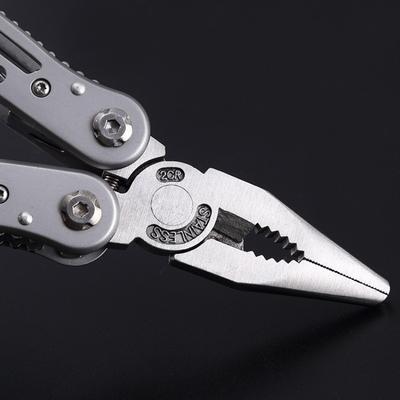 Portable Pocket Multitool 420 Stainless Steel Multitool Pliers Knife Screwdriver for Outdoor Survival Camping Hunting and Hiking