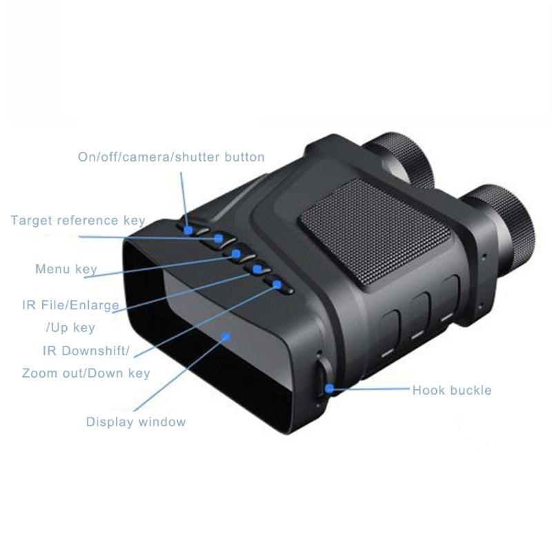 Upgraded Night Visionary Monocular Digital Monocular Telescope for Dark 10X Zoom Rechargeable for Adult Hunt