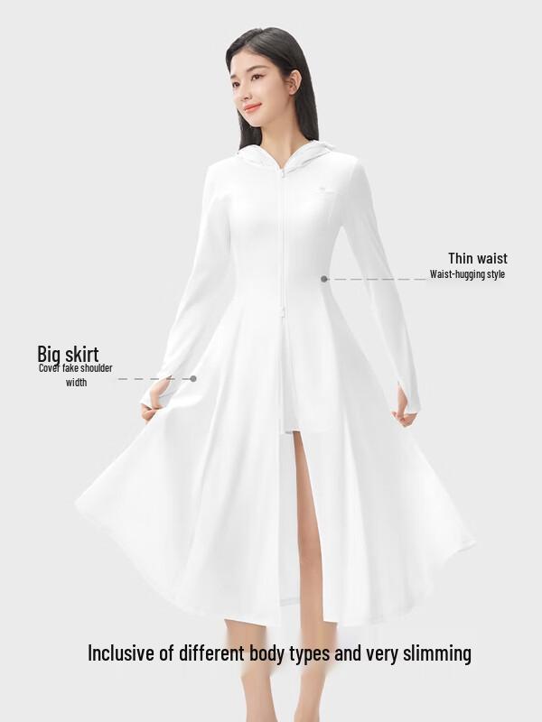 

Xiao Ye He Zi Ice Silk Sun Protection Hoodie with Face Mask