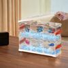 High Definition Transparent Fish Tank Stackable Fish Breeding Box Desktop Fish Tank  Office