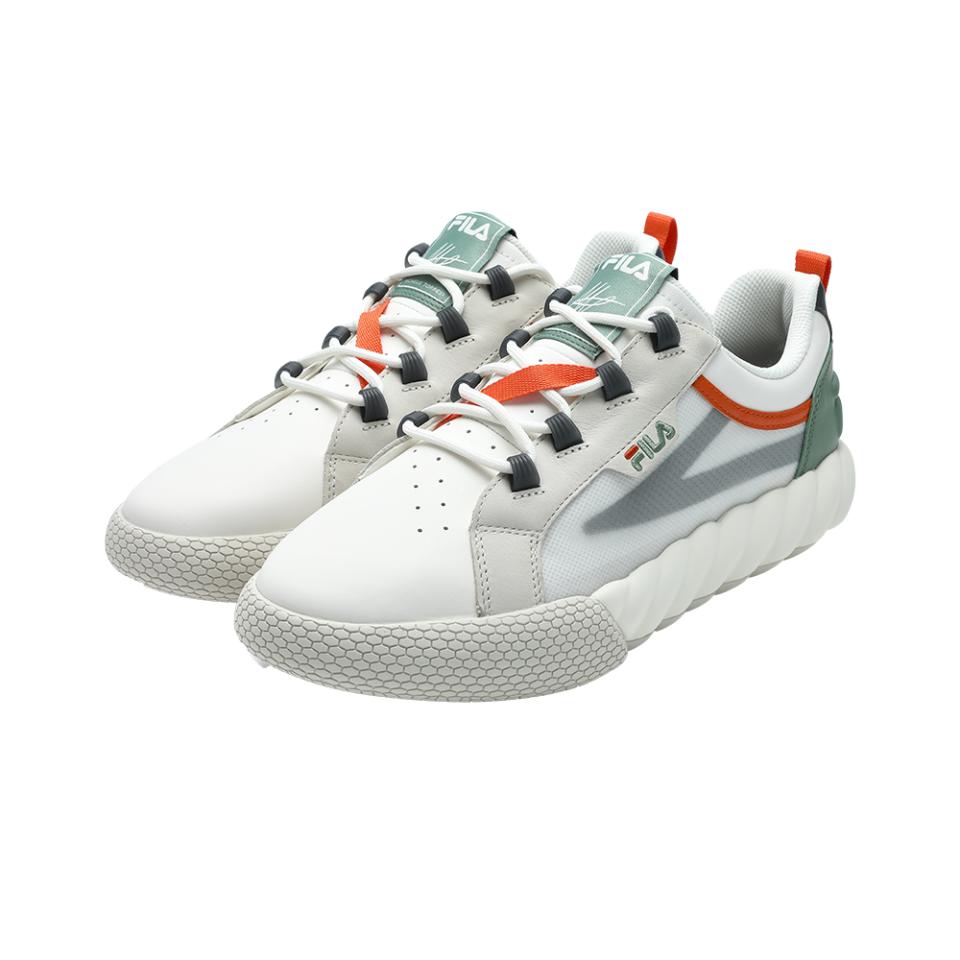 Fila Campo Icona Low-Top Sneakers Men Sneakers White Green F12M423208FCH