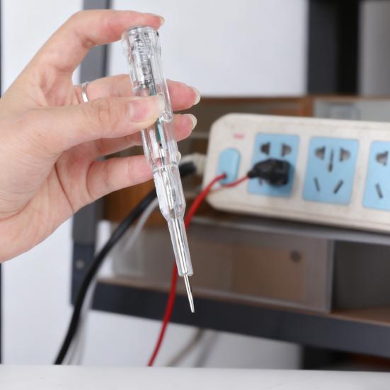 Inteligentny długopis do testowania napięcia z przyciskiem autotestu Podwójne światła LED Lokalizator przerwy w obwodzie Końcówka śrubokręta Długopis do wykrywania napięcia
