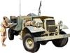 Modelo Thunder Escala 1/35 Caminhão Britânico LRDG Ford F-30 com Rádio e Duas Figuras, Kit de Modelo de Plástico TB35309