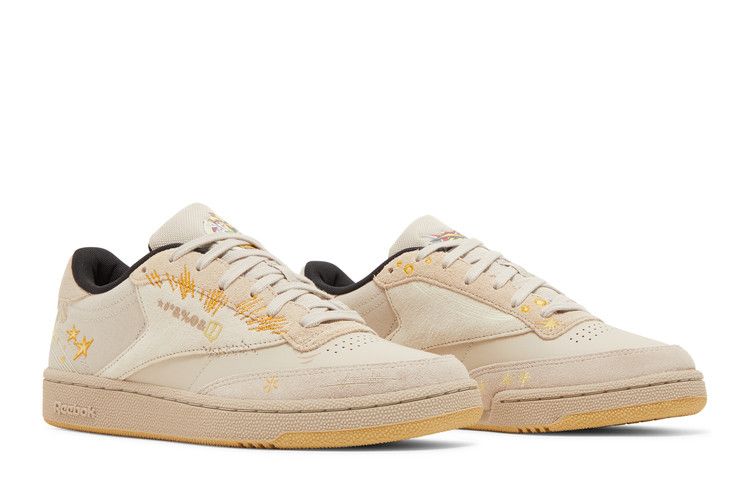 Men's Sneakers Reebok Club C 85 Looney Tunes Props Pebble/Core Black/Bright Ochre