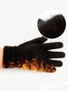 Winter Knitted Gloves Outdoor Cycling Sport Warm Glove Full Fingers Thickness Non-slip Touch Screen Gloves For Running Hiking