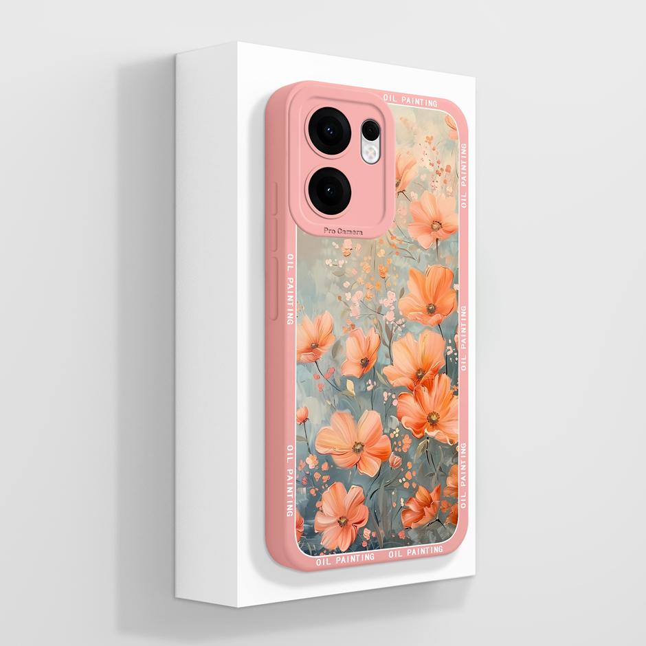 

Чохол для OPPO Reno13F 13Pro З Сердечком Кошеня Anti-drop Мінімалістичний Захисний Легкий Задня Кришка Для Reno 13 Pro 13FS Coque Reno 13