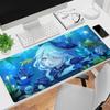 Genshin Impact Furina Anime Game Mouse Pad Kawaii Gaming Accessories Large NonSlip Keyboard Mat For Pc Laptop Office 900x400