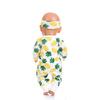 Children's 18-Inch Doll Dress-Up Onesie with Zipper and Accessories